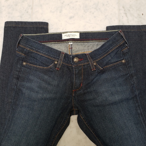Habitual Deep End Dark Wash Ankle Jeans Sz 25 - Picture 1 of 5